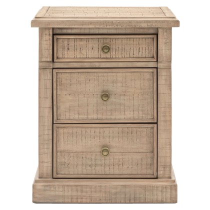 Gallery Direct Vancouver 3 Drawer Bedside