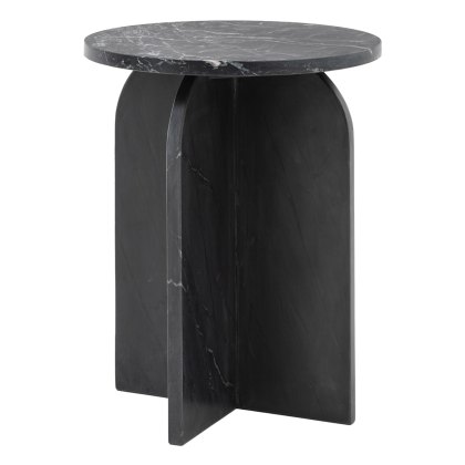 Amalfi Black Side Table