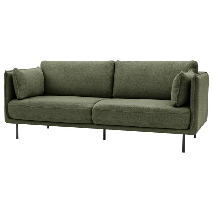 Wigmore 3 Seater Sofa Verdant Green Boucle