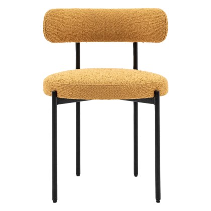 Aveley Dining Chair in Ochre