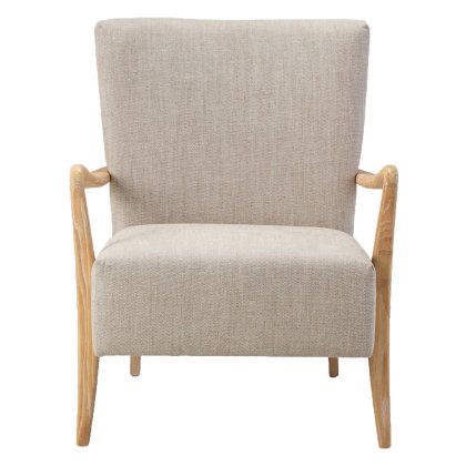 Chedworth Natural Linen Armchair