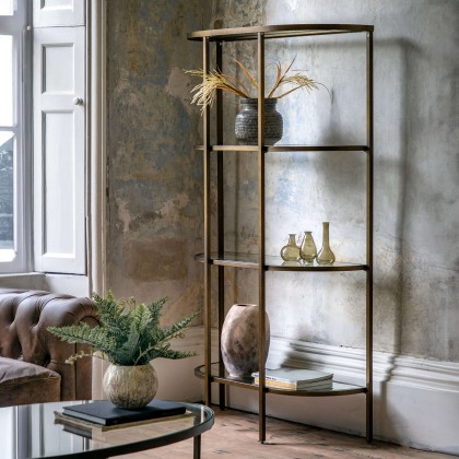 Gallery Direct Hudson Bronze Display Unit