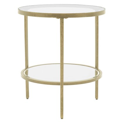 Hudson Champagne Side Table Hudson Champagne Side Table