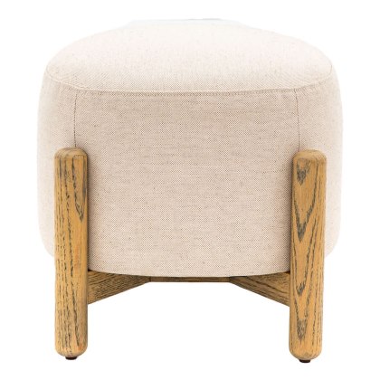 Tindon Natural Footstool