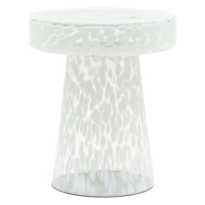 Murano Side Table, White