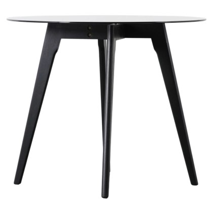 Blair Black Round Dining Table
