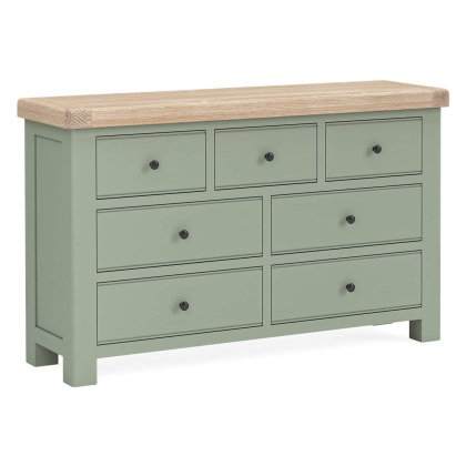 Coastal Sage 3 over 4 Drawer Chest