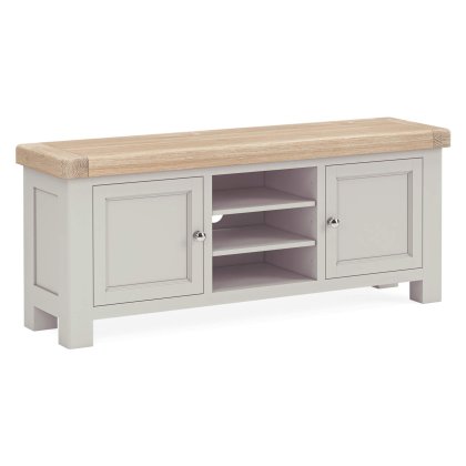 Coastal Stone Grey TV Unit 1400