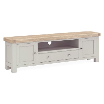 Coastal Stone Grey TV Unit 1900