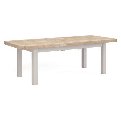 Coastal Stone Grey Large Extending Dining Table