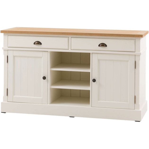Gallery Direct Eton White 2 Door 2 Drawer Sideboard Gallery Direct Eton White 2 Door 2 Drawer Sideboard