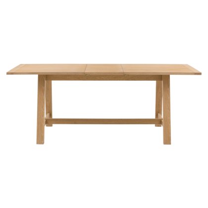 Eton Extending Trestle Dining Table Natural Eton Extending Trestle Dining Table Natural