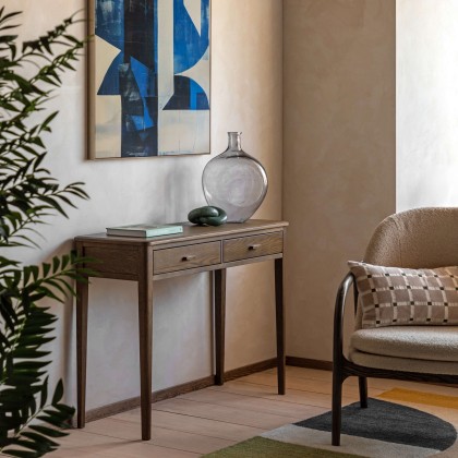 Camden Walnut 2 Drawer Console