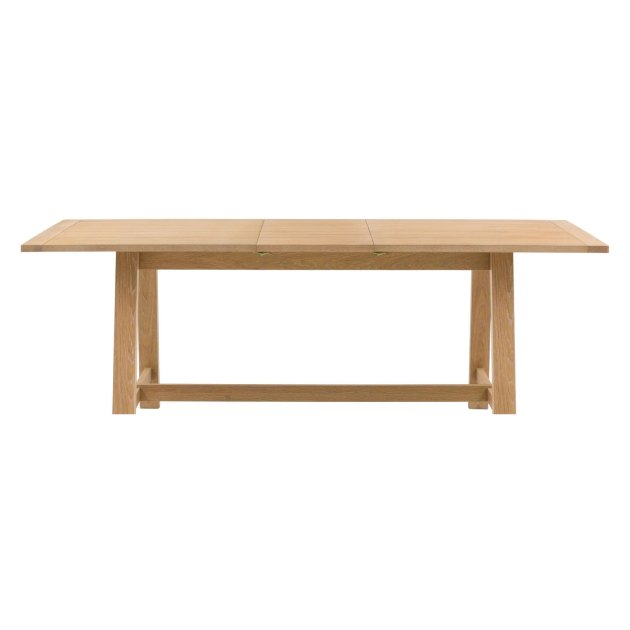Gallery Direct Round Ext Dning Table Natural Gallery Direct Round Ext Dning Table Natural
