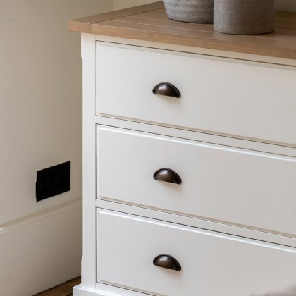 Gallery Direct Eton 3 Drawer Chest - White