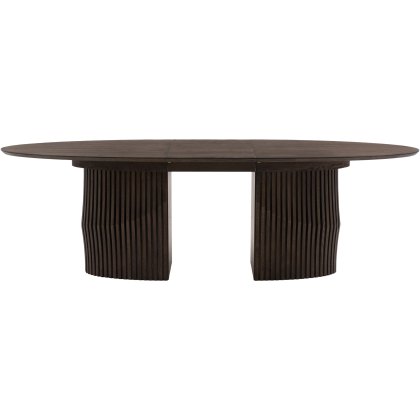 Gallery Direct Onda Oval Extending Dining Table