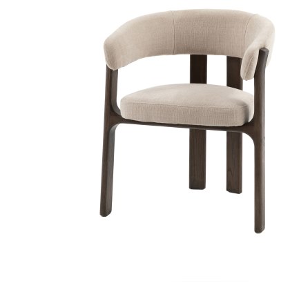 Gallery Direct Onda Dining Chair- Natural Fabric