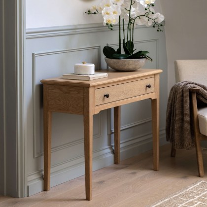 Gallery Direct Malvern 1 Drawer Console Gallery Direct Malvern 1 Drawer Console