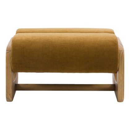 Gallery Direct Marco Footstool - Golden