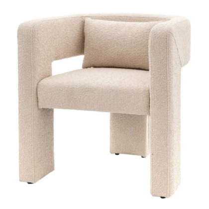 Gallery Direct Arezzo Armchair Taupe Gallery Direct Arezzo Armchair Taupe
