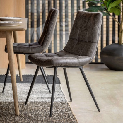 Gallery Direct Darwin Chair, Grey