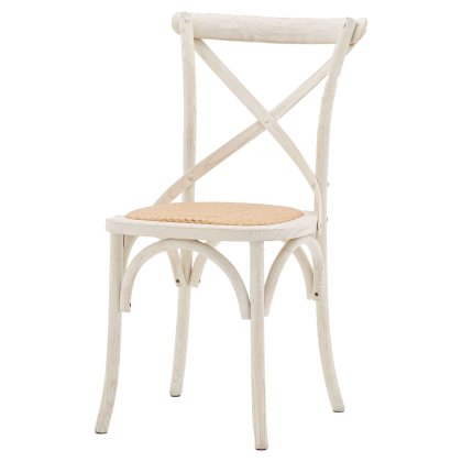 Gallery Direct Cafe White Rattan Chair Gallery Direct Cafe White Rattan Chair