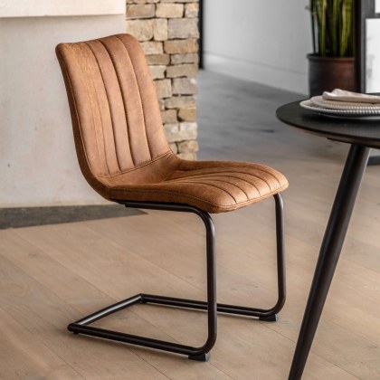Gallery Direct Edington Chair, Brown