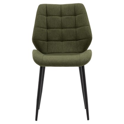 Gallery Direct Manford Dining Chair, Bottle Green Gallery Direct Manford Dining Chair, Bottle Green