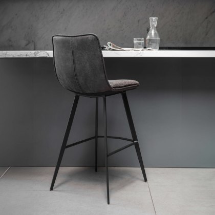 Gallery Direct Palmer Barstool, Grey