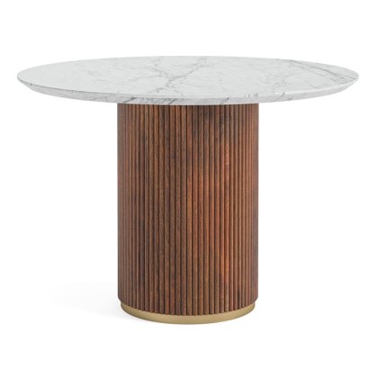 ROUND DINING TABLE - MARBLE TOP ROUND DINING TABLE - MARBLE TOP