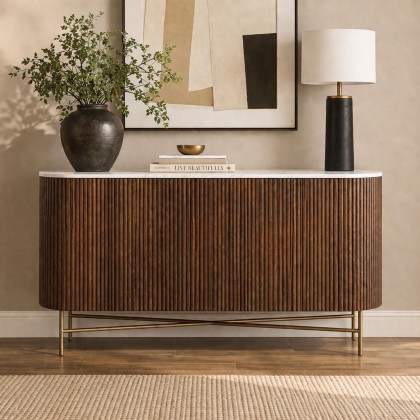 Crawley Walnut Dining Large Sideboard