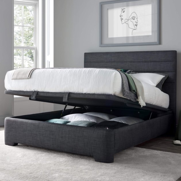 Aveline King Ottoman Storage Bed
