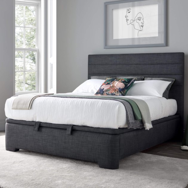 Aveline King Ottoman Storage Bed