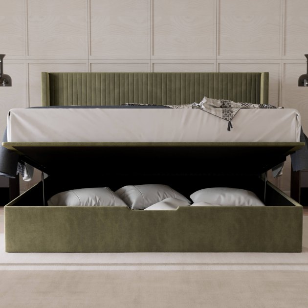 Helena Double Ottoman Storage Bed Helena Double Ottoman Storage Bed