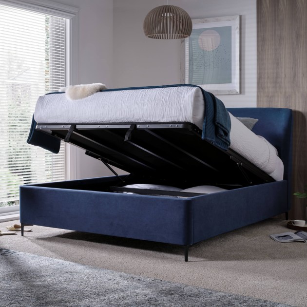 Tamara Ottoman Storage Bed - Small Double