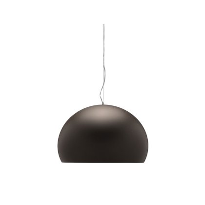 Kartell Fly by Ferruccio Laviani Big Varnished Brown Lamp Kartell Fly by Ferruccio Laviani Big Varnished Brown Lamp