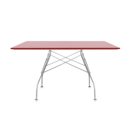 Kartell Glossy by Antonio Citterio Kartell Red Square Table