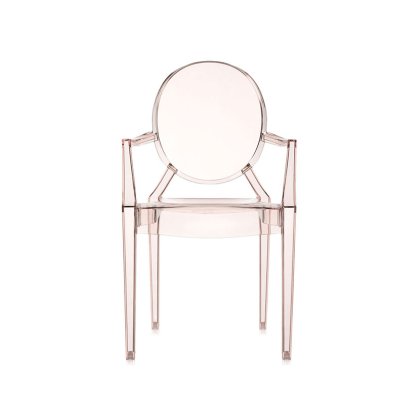 Kartell Louis Ghost by Philippe Starck Orange Sunset Chair Kartell Louis Ghost by Philippe Starck Orange Sunset Chair