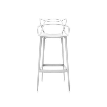 Kartell Masters by Phillippe Starck Stool H.75 White Kartell Masters by Phillippe Starck Stool H.75 White