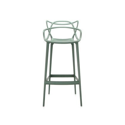 Kartell Masters by Phillippe Starck Stool H.75 Sage Kartell Masters by Phillippe Starck Stool H.75 Sage