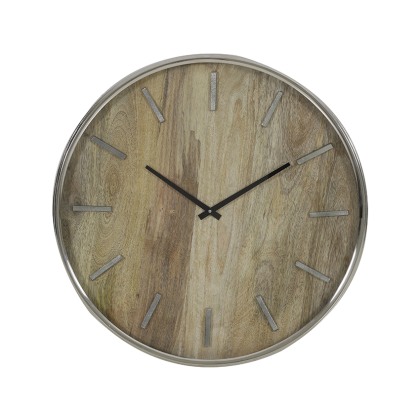 Timaru Wood Nickle Clock