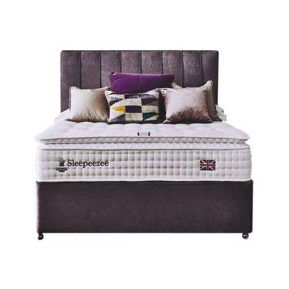 Sleepeezee Portobello 3200 King Platform Top Divan Bed Set Sleepeezee Portobello 3200 King Platform Top Divan Bed Set