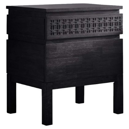 Boho Boutique 2 Drawer Bedside
