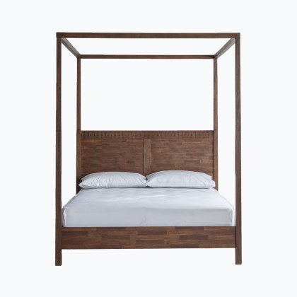 Boho Retreat 4 Poster King Bedframe Boho Retreat 4 Poster King Bedframe