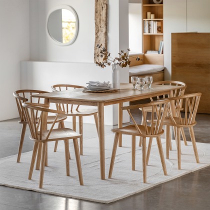 Gallery Direct Milano Rectangular Dining Table