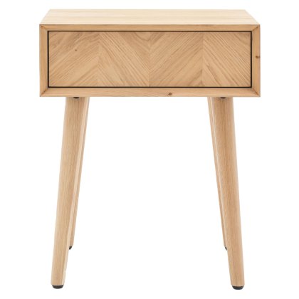Gallery Direct Milano Side Table with Drawer