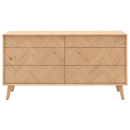Gallery Direct Milano 6 Drawer Chest