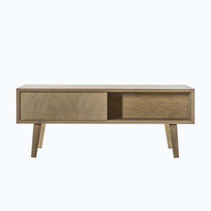 Milano Oak 2 Drawer Coffee Table Milano Oak 2 Drawer Coffee Table