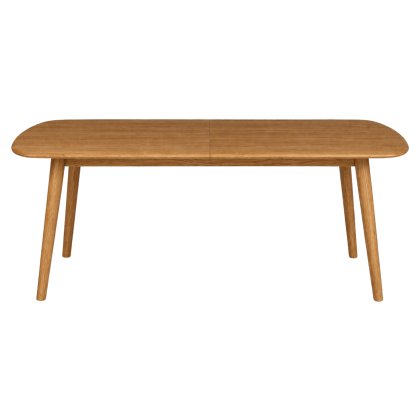 Malin Modern Extending Oak Dining Table 160-200cm
