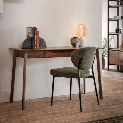 Gallery Direct Madrid Desk, Walnut